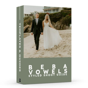 Beba Vowels - Styled Shoot Guide Beba Vowels - Styled Shoot Guide